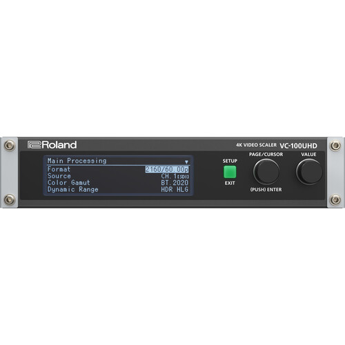 Roland VC-100UHD 4K Video Scaler/Converter/Streamer VC-100UHD