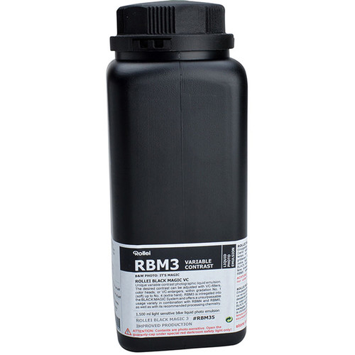 Rollei Black Magic Variable Contrast Liquid Emulsion, (1500mL),