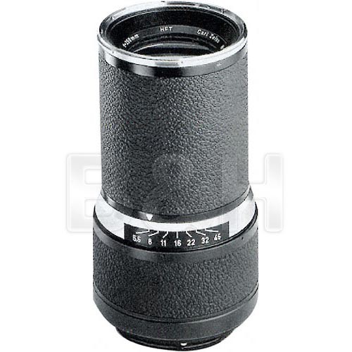 Rollei SL66用Carl Zeiss Sonnar 250mm F5.6 Used Rollei Telephoto 250mm f/5.6 Zeiss Sonnar HFT Lens 077870