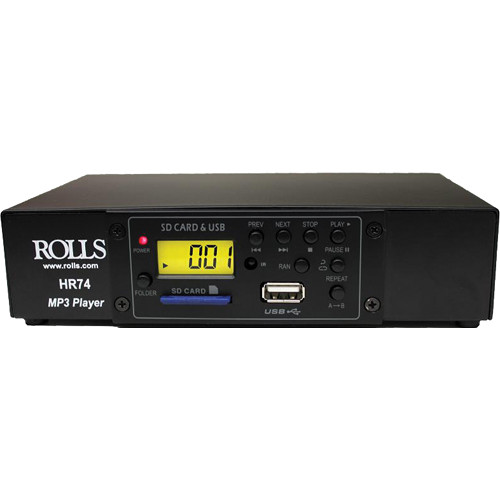 Rolls HR74 MP3 Card Reader and Player