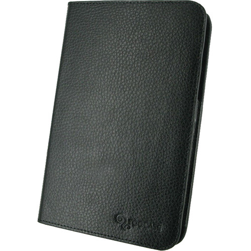 rooCASE Dual-View Multi-Angle Vegan Leather Case Cover for Samsung Galaxy Tab 2/Galaxy Tab 7.0 Plus - Black