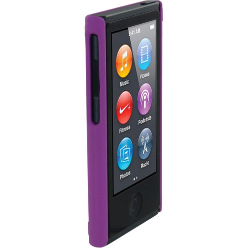 rooCASE Ultra Slim Matte Shell Case Cover for Apple iPod nano 7th Generation (Purple)