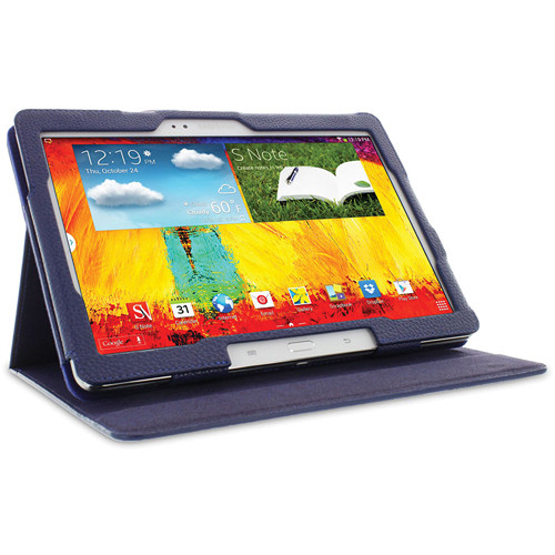 rooCASE Dual View Folio Case Cover for Samsung Galaxy Note 10.1" (2014 Ed.) (Navy)