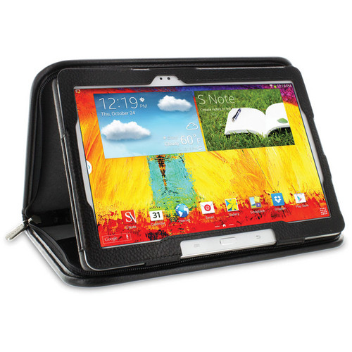 rooCASE Executive Portfolio Case for Samsung Galaxy Note 10.1" (2014 Edition) (Black)