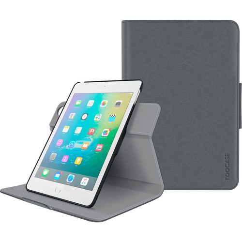 rooCASE Orb Folio Case for Apple iPad mini 4 (Gray)