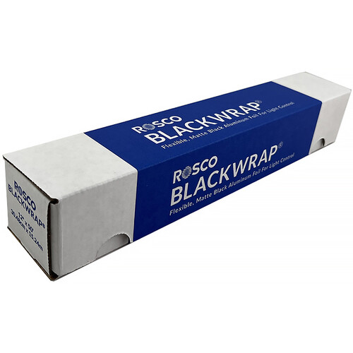 Rosco Blackwrap Cinefoil (12" x 50', Bag)