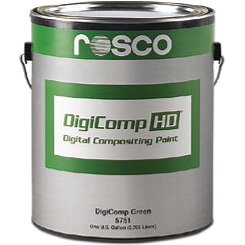 Rosco DigiComp HD Digital Compositing Paint (Green, 1 Gallon)
