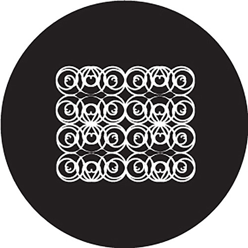 Rosco Scroll Crop Circle B/W Glass Gobo (Custom Size)