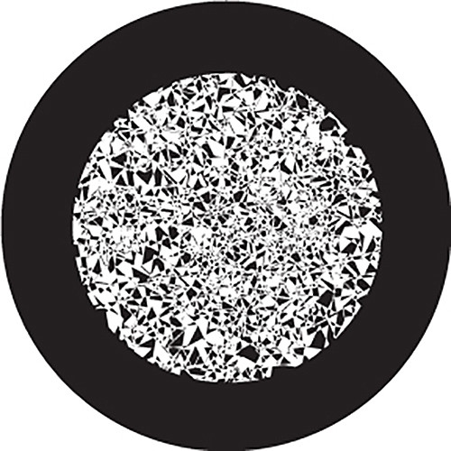 Rosco Prismatic Crop Circle B/W Glass Gobo (Custom Size)
