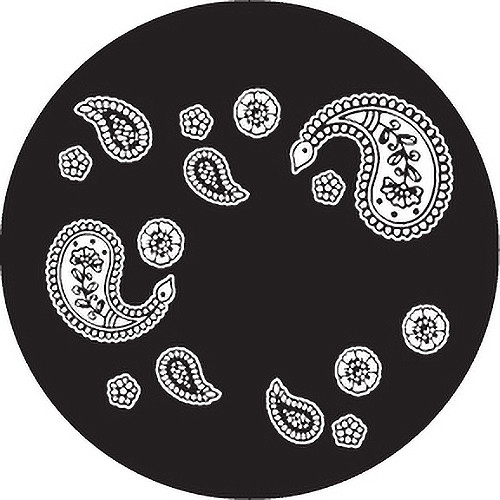 Rosco Paisley 3 B/W Breakup Glass Gobo (Custom Size)