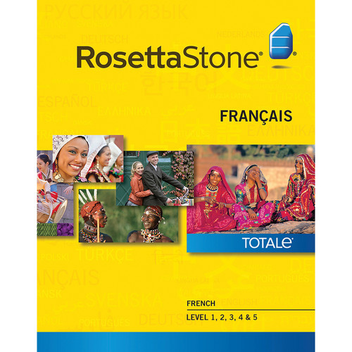 Rosetta Stone French Levels 1-5 (Version 4 / Mac / Download)