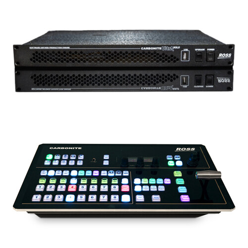 Ross Video Carbonite Ultra Solo UHD 4K Production Switcher with CB9 Control Panel