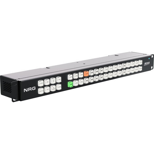 Ross Video 6x16 12G-SDI Reclocking Routing System with Push-Button Control Panel