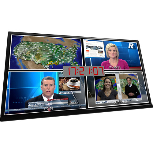Ross Video NRG Software License to Enable a Quad Split Multiviewer