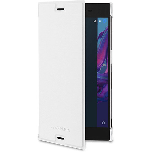 roxfit Premium Book Case for Xperia XZ (Silver)