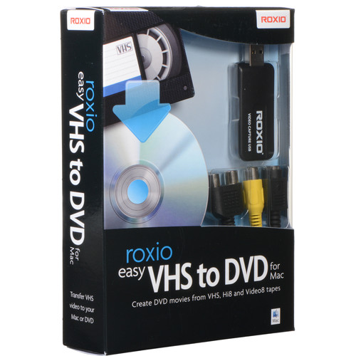 Roxio Easy VHS to DVD for Mac