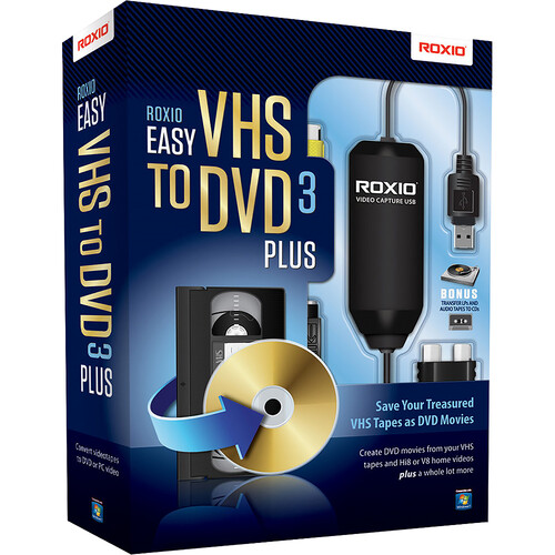 Roxio Easy VHS to DVD 3 Plus