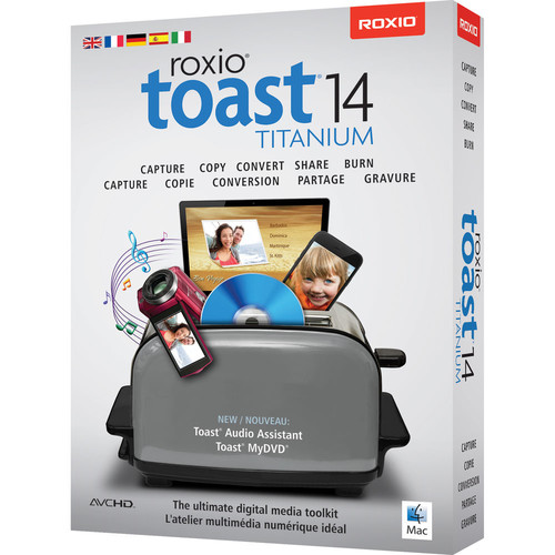Roxio Toast 14 Titanium for Mac (Download)