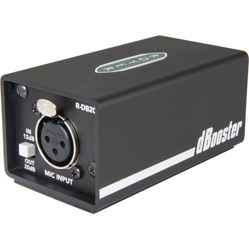 Royer Labs R-DB20 dBooster In-Line Signal Booster for Dynamic and Ribbon Microphones