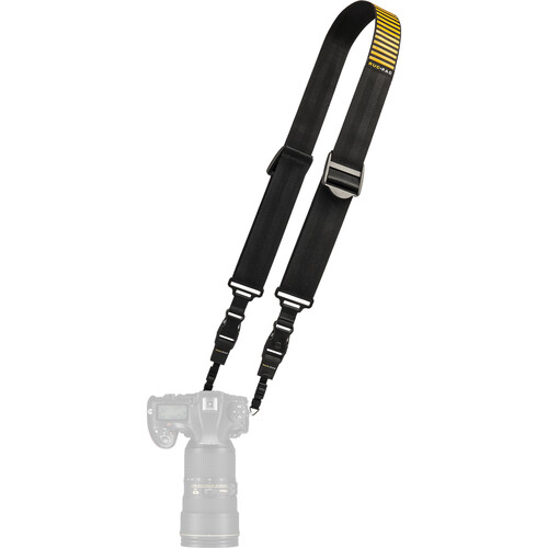 RucPac Camera Strap (Black/Gold)