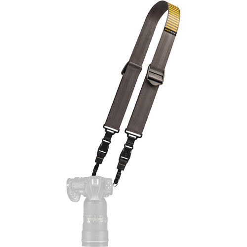 RucPac Camera Strap (Gray/Gold)