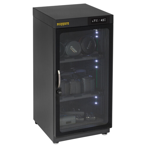 Ruggard EDC-50LT Electronic Dry Cabinet with Touchscreen Control (Black, 50L)