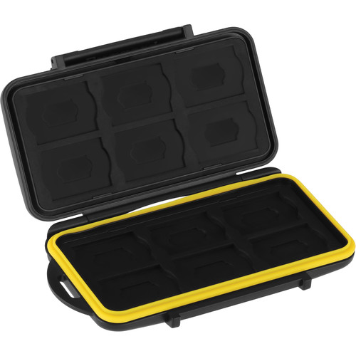 Ruggard Memory Card Case for 12 SD Cards and 12 microSD Cards