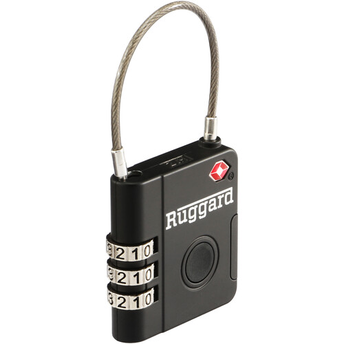 Ruggard Traklock Find My Three-Dial Combination TSA Lock
