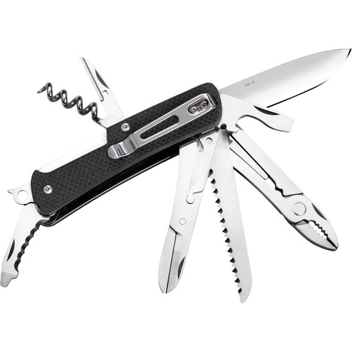 Ruike M51 Folding Knife & Multi-Tool (Black)