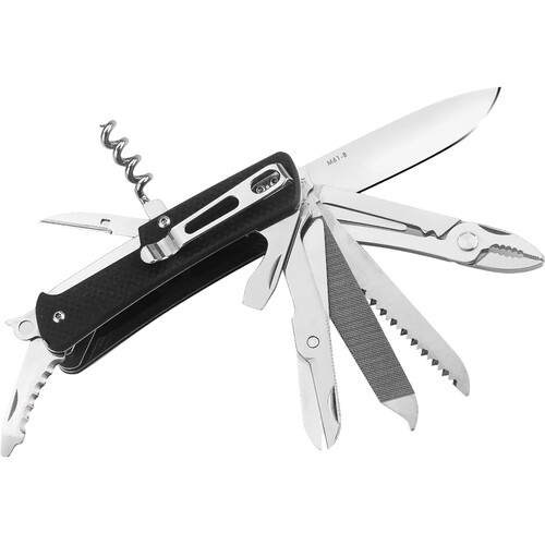 Ruike M61 Folding Knife & Multi-Tool (Black)