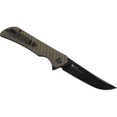 Ruike P122-MB Folding Knife (Black Handle, Black Blade)
