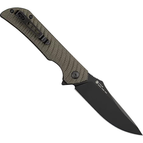 Ruike P123-MB Folding Knife (Black Handle, Black Blade)