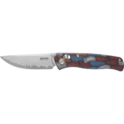 Ruike 255L Mono Chassis Folding Knife (Multi-Color Handle, Bead Blast)