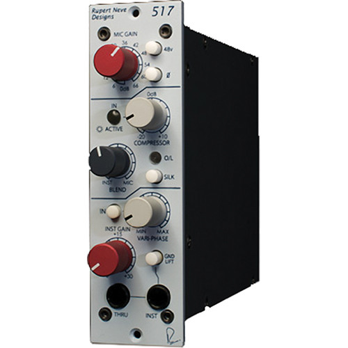 Rupert Neve Designs 517 - DI/Preamp/Compressor with Variphase (500 Series Module)