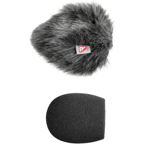 Rycote Shotgun Mic Foam and Windjammer Combo (1.9" Long, 0.7 to 0.8" Diameter Hole)