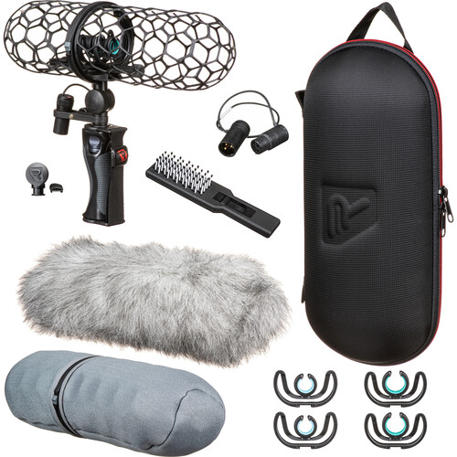 Rycote Nano Shield Windshield Kit NS3-CB for Microphones 086303