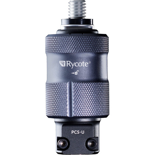 Rycote PCS-Utility Quick-Release Adapter with Utility Socket and 3/8" Tip
