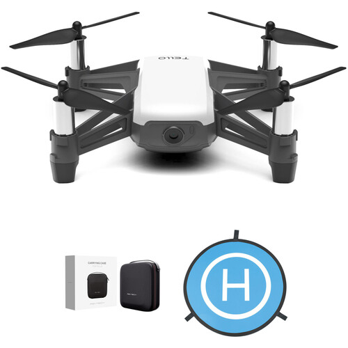 Ryze Tech Tello Quadcopter with Case & Landing Pad Kit (2019)