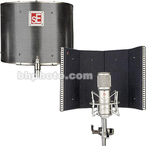 sE Electronics Reflexion Filter - Portable Acoustic Absorber for Recording Live Sound Sources with Reduced Room Ambience