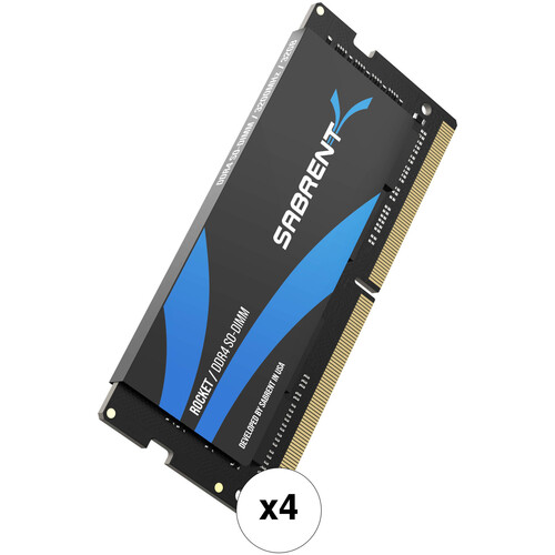 Sabrent 128GB Laptop DDR4 3200 MHz SODIMM Memory Kit