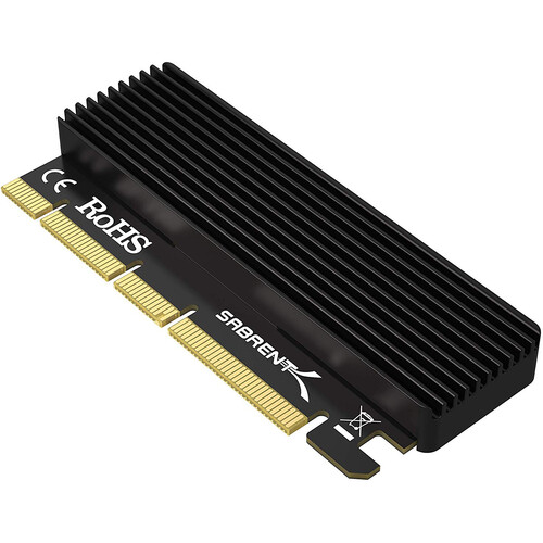 SABRENT SSD 512GB+ アダプターカード sabrent_ec_pcie_nvme_m_2_ssd_t