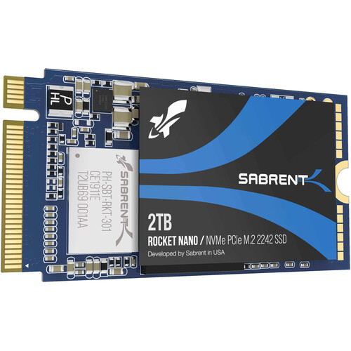 Sabrent 2TB Rocket M.2 2242 Internal SSD SB-1342-2TB B&H Photo
