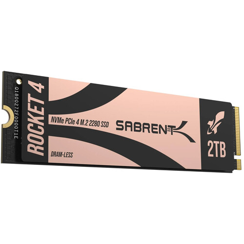 Sabrent 2TB Rocket 4 NVMe PCIe 4.0 M.2 Internal SSD SB-RKT4L-2TB