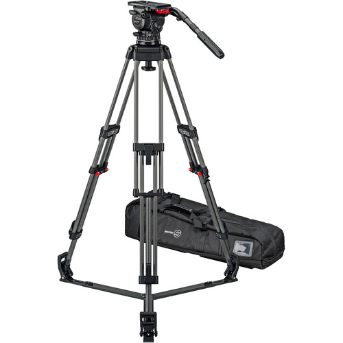 Sachtler FSB 16T Mk II System with CF-100ENG 2CF Carbon Fiber Tripod Legs and Ground Spreader