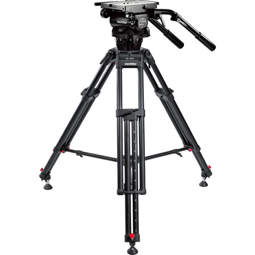 Sachtler Tripod System Video 75 Plus and OB 2000 (Mid-Level Spreader)