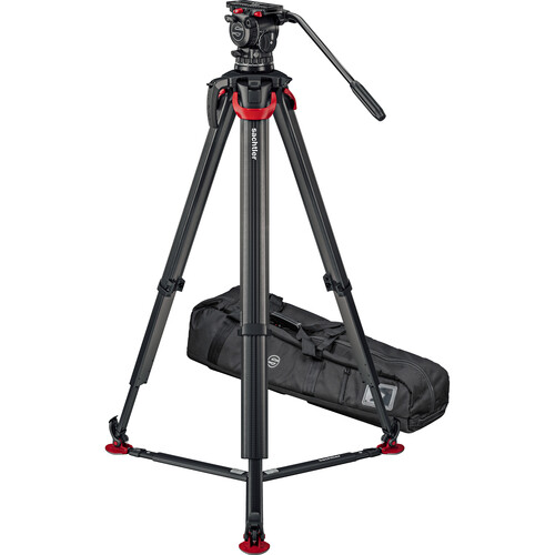 Sachtler Tripod System flowtech 100 GS + FSB 10 Mk II Head (Ground Spreader)