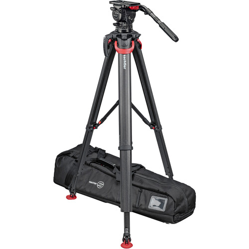 Sachtler FSB 16T Mk II System with flowtech 100 MS Tripod and Mid-Level Spreader
