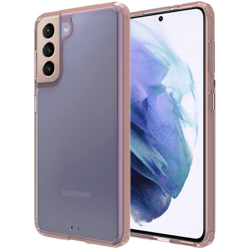 Sahara Case Crystal Smartphone Case for Samsung Galaxy S21 5G (Rose Gold)