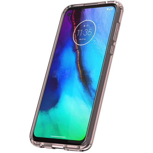 Sahara Case Crystal Smartphone Case for Moto G Stylus (Clear Rose Gold)