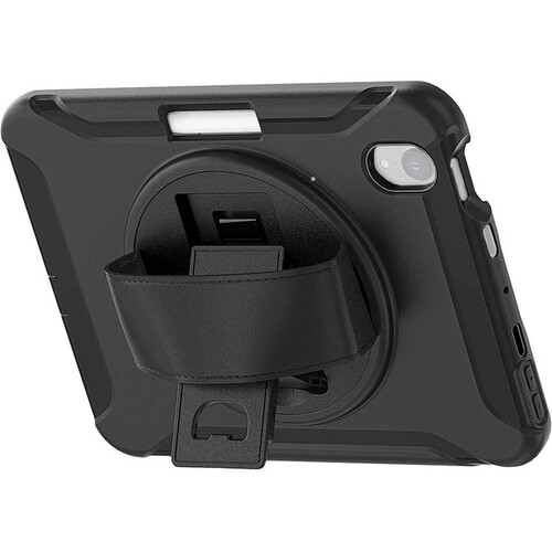Sahara Case Raider Series Heavy-Duty Case with Hand Strap for Apple iPad mini A17 Pro/6th Gen 2021